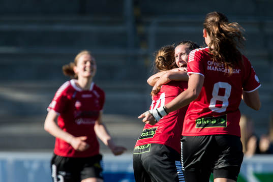Limhamn Bunkeflos spelare jublar