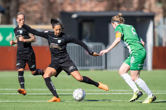 Göteborgs Christen Press och Hammarbys Olga Ekblom