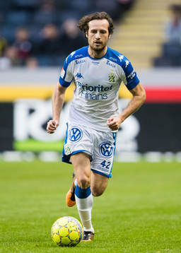 IFK Göteborgs Mikkel Diskerud med bollen