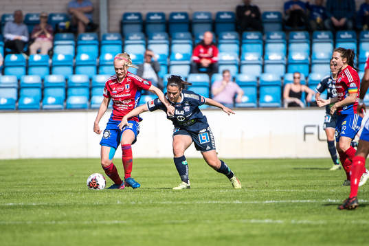 Vittsjös Alexandra Benediktsson  och Linköpings Marija