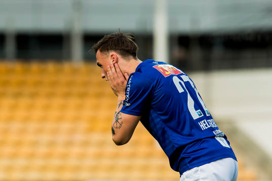 Andreas Helmersen of Ranheim reacts
