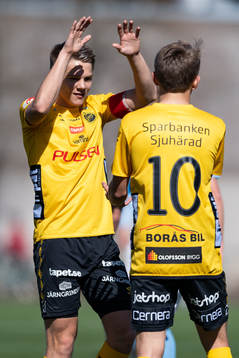 Elfsborgs Gustav Broman jublar