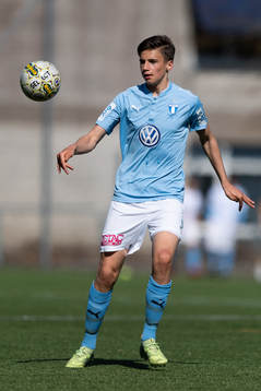 Malmö FF’s Noah Eile