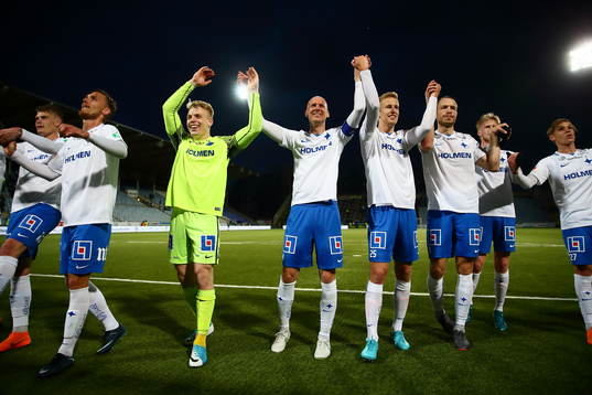 Norrköpings målvakt Isak Pettersson, Andreas Johansson,