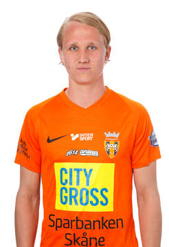 Kristianstads André Kamp poserar för ett porträtt den 25 april 2018 i Kristianstad.