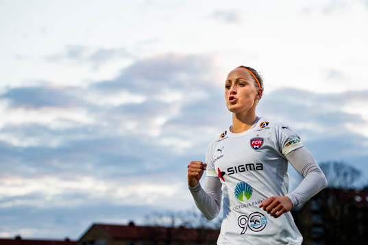 Rosengårds Sanne Troelsgaard Nielsen jublar