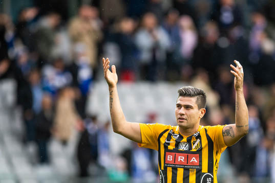Häckens Paulinho tackar publiken