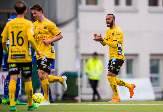 Elfsborgs Issam Jebali jublar efter 1-1
