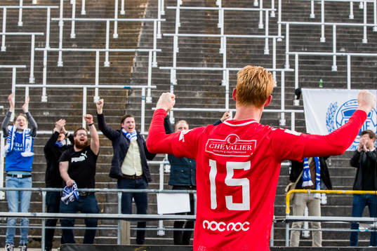 Trelleborgs Lasse Nielsen jublar