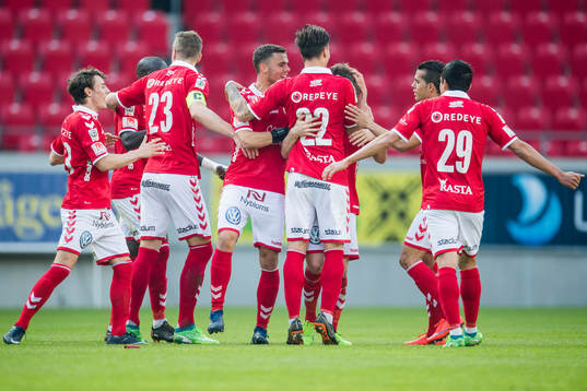 Kalmars Måns Söderqvist jublar