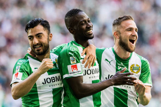 Hammarbys Pa Amat Dibba jublar