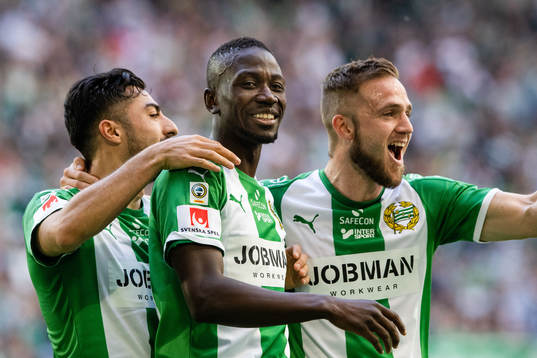 Hammarbys Pa Amat Dibba jublar