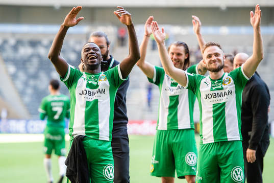 Hammarbys Pa Amat Dibba jublar