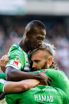 Hammarbys Pa Amat Dibba jublar