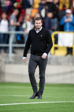 Norrköpings tränare Jens Gustafsson