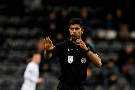 Mohammad Usman Aslam, referee