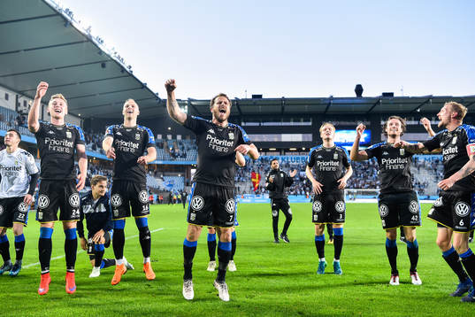 IFK Göteborgs Sebastian Ohlsson, Gustav Engvall, Tobias