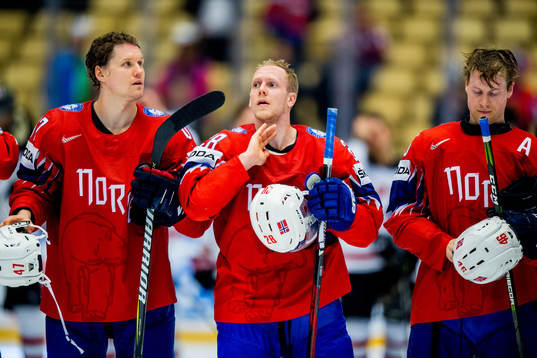 Alexander Bonsaksen, Niklas Roest and Mathis Olimb of Norway