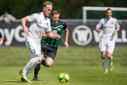 Hittarps Johan Wester och Högaborgs Emil Nilsson  