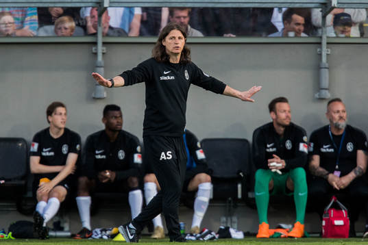 Landskronas tränare Agim Sopi