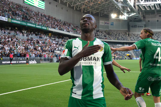 Hammarbys Pa Amat Dibba jublar