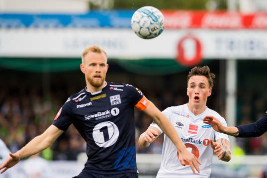 Dan Peter Ulvestad of Kristiansund and Andreas Helmersen of