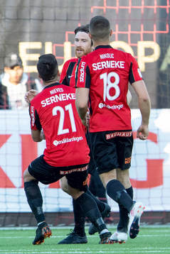 Brommapojkarnas Marko Nikolic, Antonio Nieves Martin och