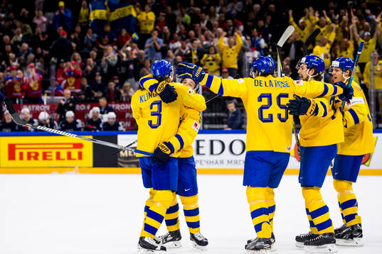 Sveriges John Klingberg kramar om Viktor Arvidsson