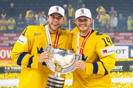 Sveriges Magnus Pääjärvi-Svensson och Gustav Nyquist