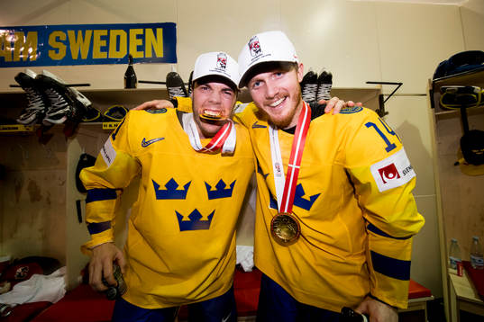 Sveriges Magnus Pääjärvi-Svensson och Gustav Nyquist