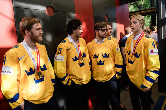 Mattias Ekholm , Dennis Everberg , Mikael Wikstrand och