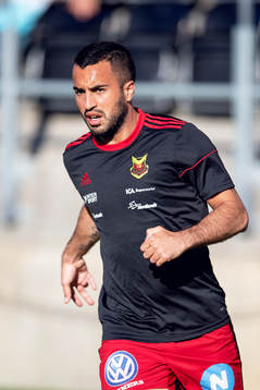 Östersunds Brwa Nouri värmer upp