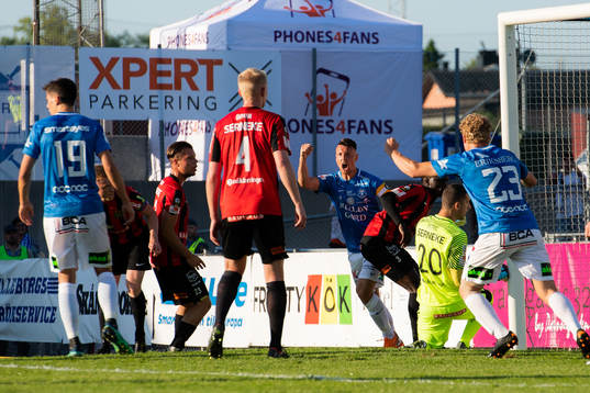 Trelleborgs Alexander Blomqvist jublar