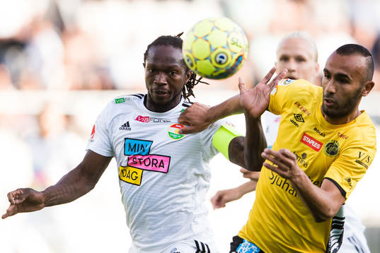 Dalkurds Kebba Ceesay och Elfsborgs Issam Jebali