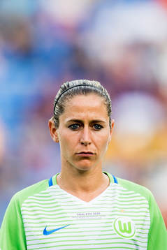 Anna Blässe of Wolfsburg