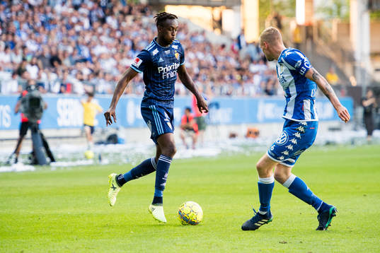 Djurgårdens Philana Tinotenda Kadewere och IFK Göteborgs
