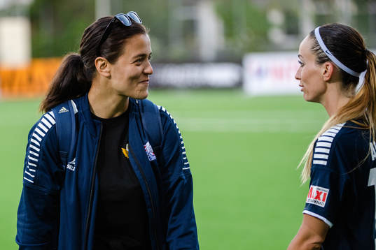 Linköpings Marija Banusic och Kosovare Asllani