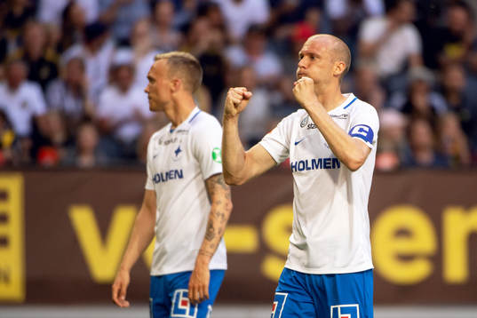 Norrköpings Andreas Johansson jublar