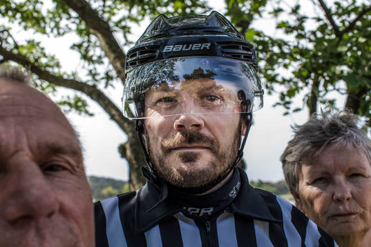 Fredrik Hård, domare i ishockey