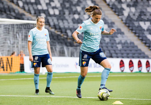 Djurgårdens Fanny Andersson och Kim Sundlöv