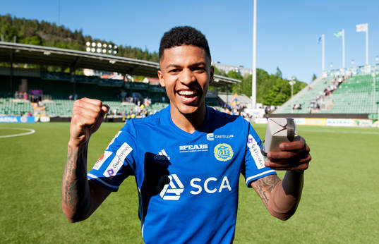 Sundsvalls Romain Gall jublar