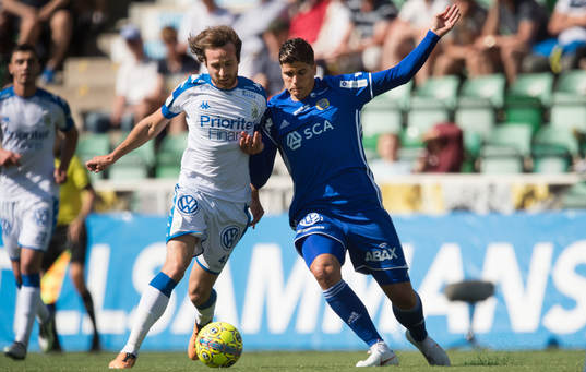 IFK Göteborgs Mikkel Diskerud och Sundsvalls David Batanero