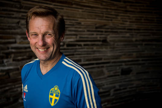 Paul Balsom fysiolog/analys poserar för ett porträtt