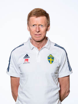 Jörgen Eriksson från Svenska fotbollsförbundets styrelse poserar för porträtt den 29 maj 2018 i Stockholm.