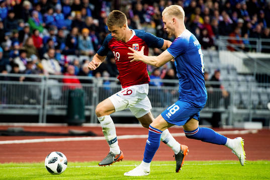 Markus Henriksen of Norway and Hördur Magnússon of Iceland
