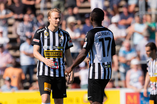 Landskronas Måns Ekvall och Samuel Monday