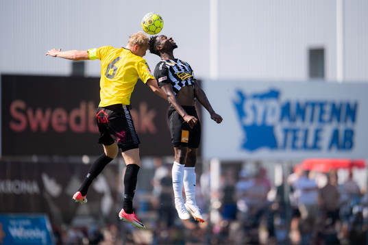 Landskronas Sadat Karim och GAIS Carl Nyström