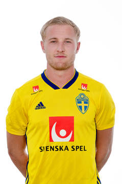 Franz Brorsson i Sveriges U21-landslag i fotboll