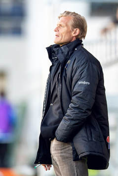 Gefles tränare Johan Mjällby