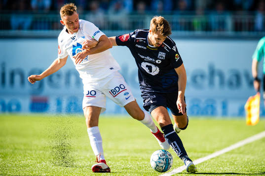 Fredrik Aursnes of Molde and Christoffer Aasbak of